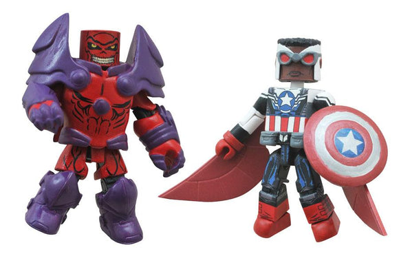 Marvel Minimates - Axis : Captain America & Red Onslaught