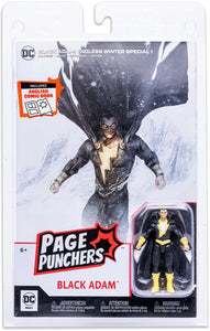 DC Direct Page Punchers: 3" Figure With Comic - Black Adam (Endless Winter)