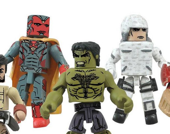 Marvel Minimates - Avengers: Age of Ultron -  Vision & Hydra Soldier