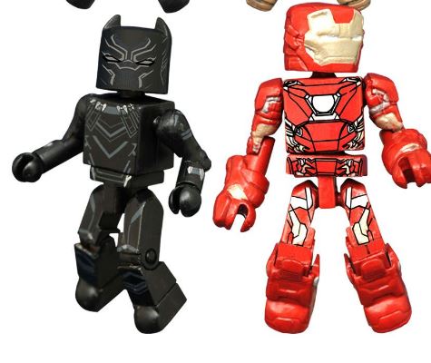 Marvel Minimates: Captain America: Civil War - Iron Man And Black Panther