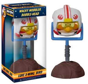 Funko: Wacky Wobbler - Angry Birds Star Wars Luke X-Wing Bird