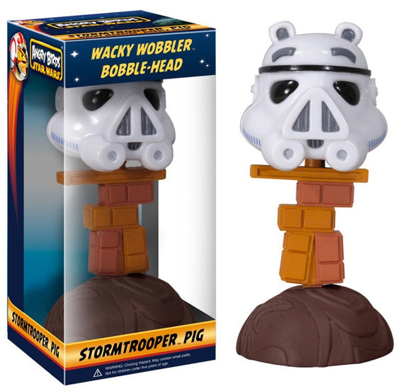 Funko: Wacky Wobbler - Angry Birds Star Wars Stormtrooper Pig