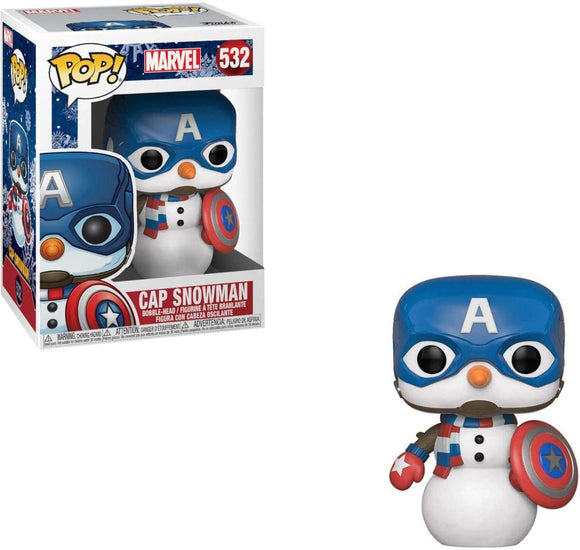 Funko POP! Marvel: Marvel Holiday - Cap Snowman [#532]