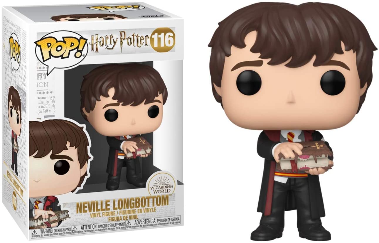 Funko Pop! Movies: Harry Potter - Figurine en vinyle Neville avec Pixies (exclusivité Convention partagée d'automne 2022 Funko Pop! Movies: Harry Potter - Figurine en vinyle Neville avec Pixies (exclusivité Convention partagée d'automne 2022