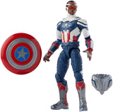 Marvel Legends: Avengers: The Falcon and The Winter Soldier (Captain America Flight Gear BAF) - Captain America