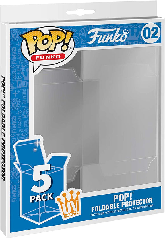 Funko POP! Accessory:  Foldable POP Protector 5-Pack