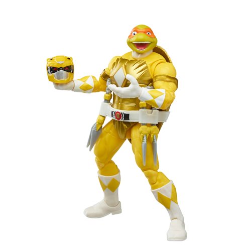 パワーレンジャーX TMNT ライトニングコレクション ミケランジェロエイプリル Power Rangers X TMNT Lightning Collection: Morphed Michelangelo