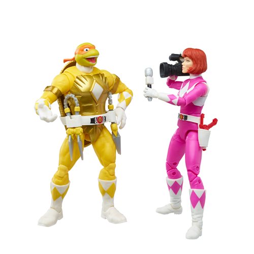 パワーレンジャーX TMNT ライトニングコレクション ミケランジェロエイプリル Power Rangers X TMNT Lightning Collection: Morphed Michelangelo