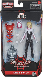 Marvel Legends: Spider-Man (Stilt-Man BAF) - Gwen Stacy & Spider-Ham [Spider-Gwen/Ghost Spider] (Into the Spider-Verse)
