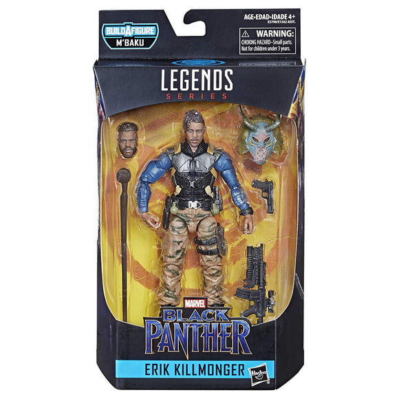 Marvel Legends: Black Panther (M'Baku BAF) - Erik Killmonger