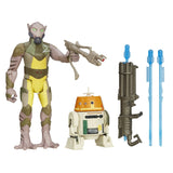 Star Wars Rebels : 3.75" 2- Pack Forest Mission Garazeb "Zeb" Orrelios and C1-10P Chopper