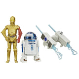 Star Wars Episode VII : 3.75" 2- Pack Snow Mission R2-D2 and C-3PO