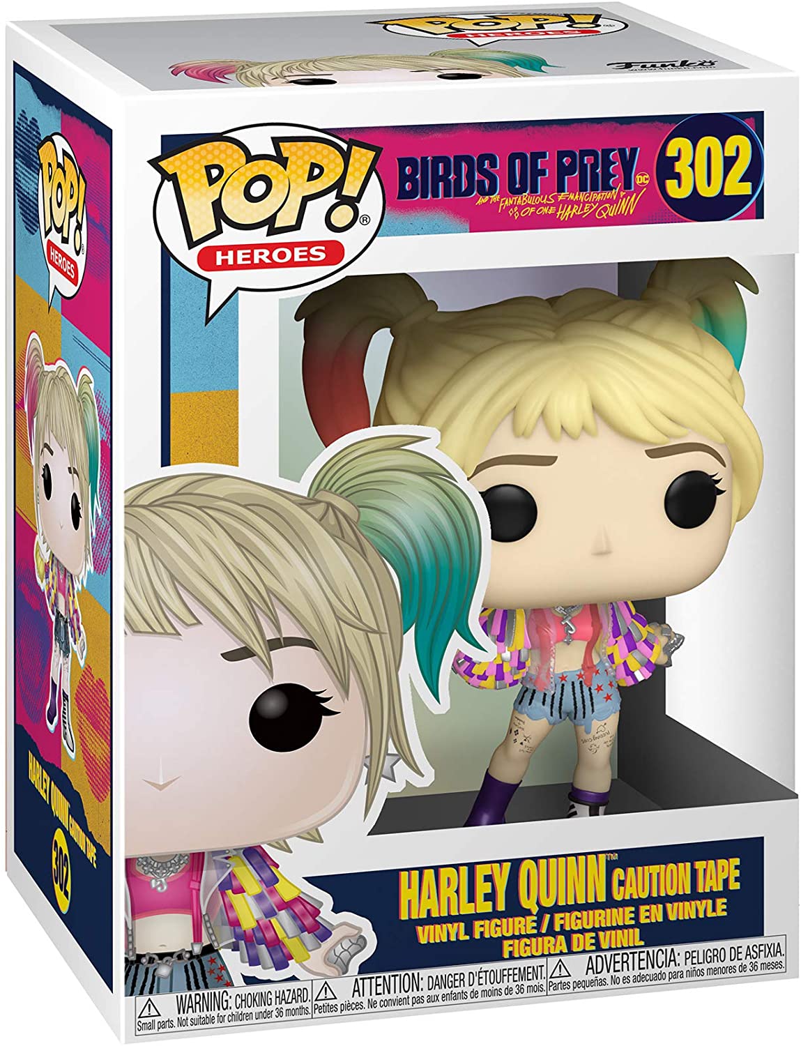 Funko POP! Heroes: Breast Cancer Awareness Harley Quinn – 9 Cm Vinyl-Figur, Sammlerstück In Fensterbox
