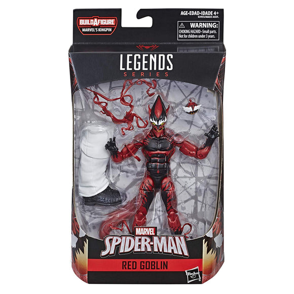 Marvel Legends: Spider-Man (Kingpin BAF) -  Red Goblin