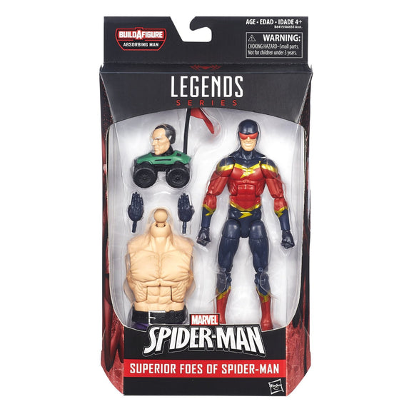 Marvel Legends: Spider-Man (Absorbing Man BAF) - Speed Demon (Superior Foes of Spider-Man)