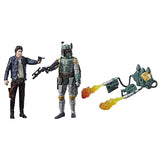 Star Wars Episode VIII The Last Jedi : 3.75"  2-Pack : Han Solo & Boba Fett