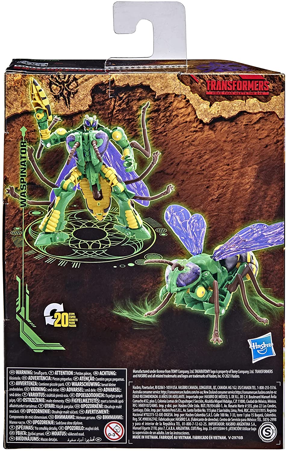 Transformers Kingdom Deluxe Waspinator In-Hand Images - Transformers - TFW2005 Transformers Kingdom Deluxe Waspinator In-Hand Images - Transformers - TFW2005