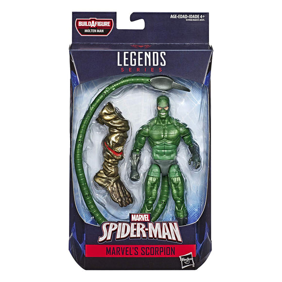 Marvel Legends: Spider-Man (Molten Man BAF) - Scorpion