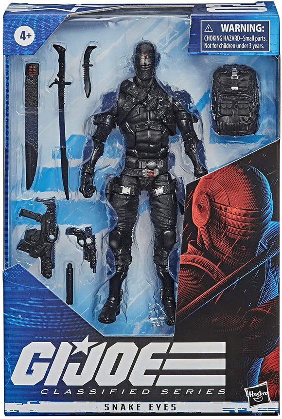 G.I. Joe Classified Series Zartan Action Figure with Multiple Accessories,  Classic Package Art 