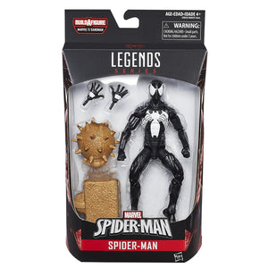 Marvel Legends: Spider-Man (Sandman BAF) - Black Suit Spider-Man