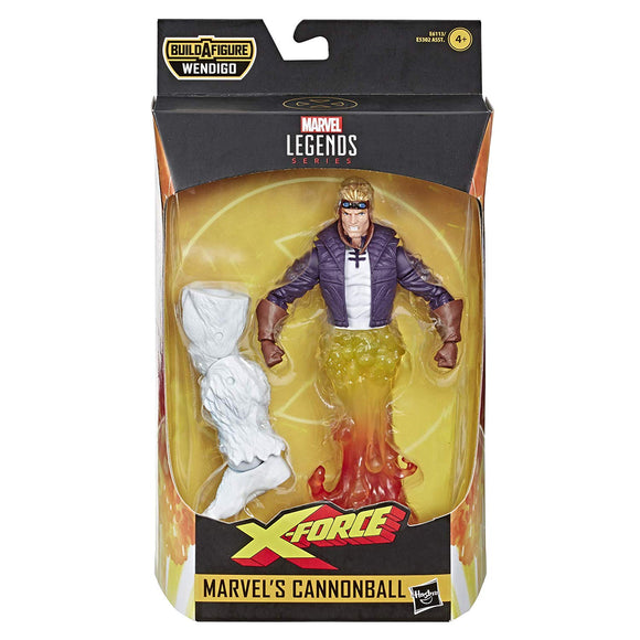 Marvel Legends: X-Force (BAF Wendigo) - Cannonball