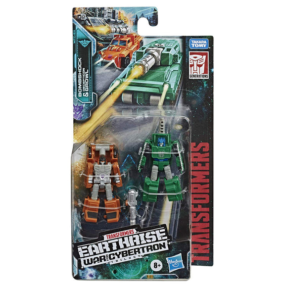 Transformers Generations Micromasters War For Cybertron: Earthrise - Military Patrol [Bombshock & Growl] (WFC-E4)