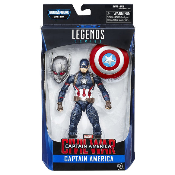Marvel Legends: Captain America: Civil War (Giant Man BAF) - Captain America