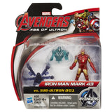 Marvel Avengers: Age of Ultron 2.5" Figure - Iron Man Mark 43 vs. Sub-Ultron 001