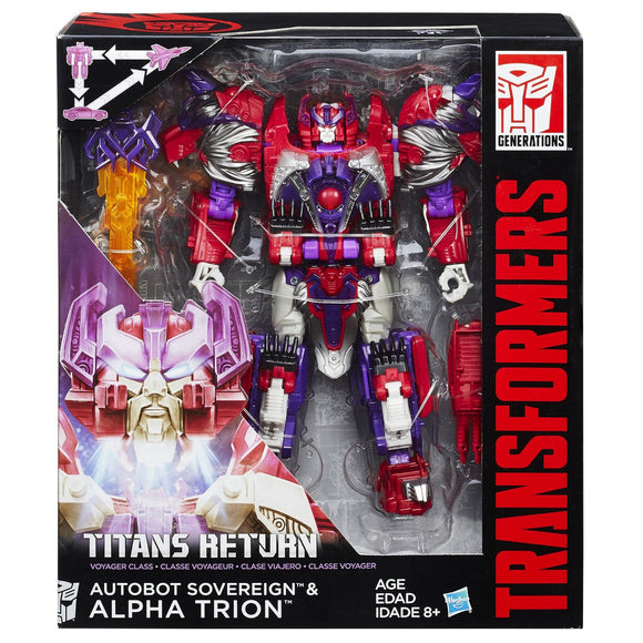 Transformers Generations Voyagers Titans Return : Alpha Trion