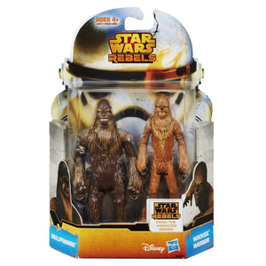 Star Wars Mission Series 3.75" : Wullffwarro & Wookie Warrior