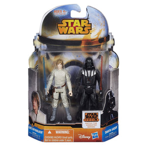 Star Wars Mission Series 3.75" : Luke Skywalker & Darth Vader