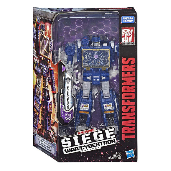 Transformers Generations Voyagers War For Cybertron: Siege - Soundwave (WFC-S25)