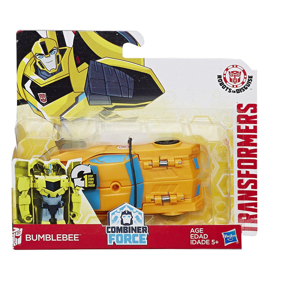 Transformers Robots In Disguise Combiner Force One Step Changers : Bumblebee