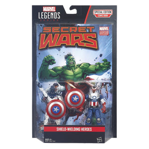 Marvel Legends Comic Packs : Shield-Wielding Heroes