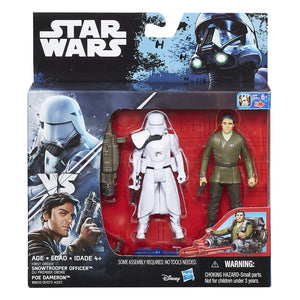 Star Wars 3.75" 2-Packs : Force Awakens - Poe Dameron & First Order Snowtrooper