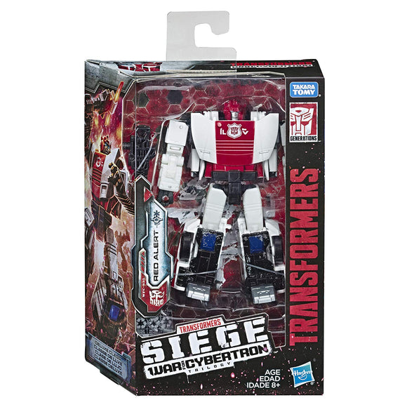 Transformers Generations Deluxe War For Cybertron: Siege - Red Alert (WFC-S35)