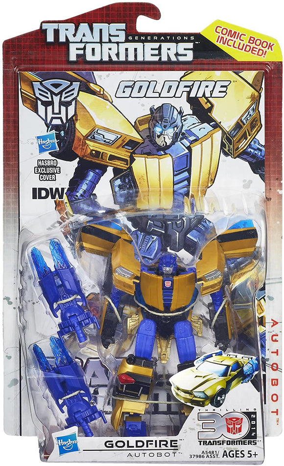 Transformers Generations - Thrilling 30: Deluxe -  Goldfire (Goldbug)