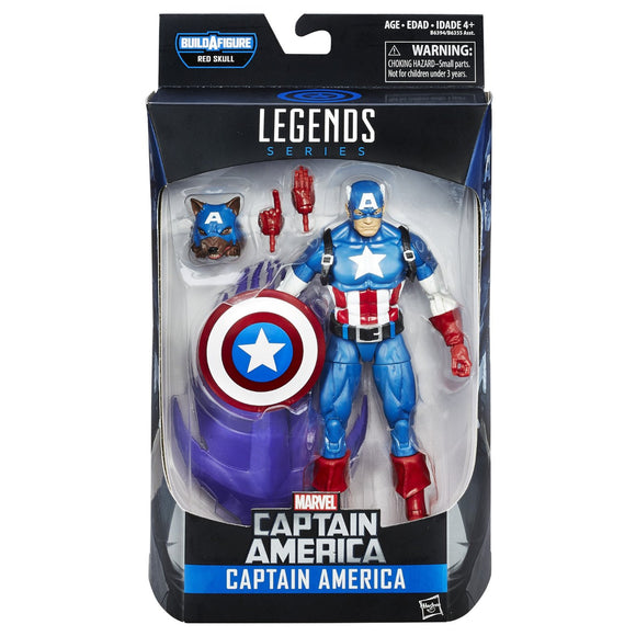 Marvel Legends: Captain America: Civil War (Red Skull BAF) -  Captain America