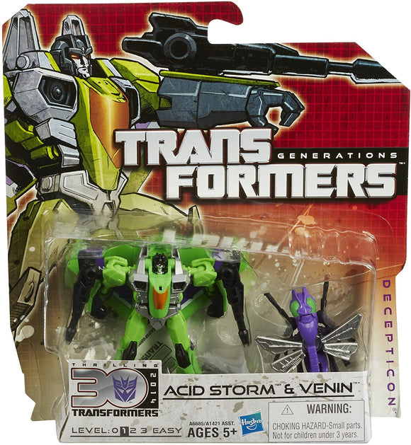 Transformers Generations - Thrilling 30: Legends - Acid Storm and Venin