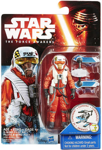 Star Wars Episode VII : 3.75" Snow Mission - X-Wing Pilot Asty