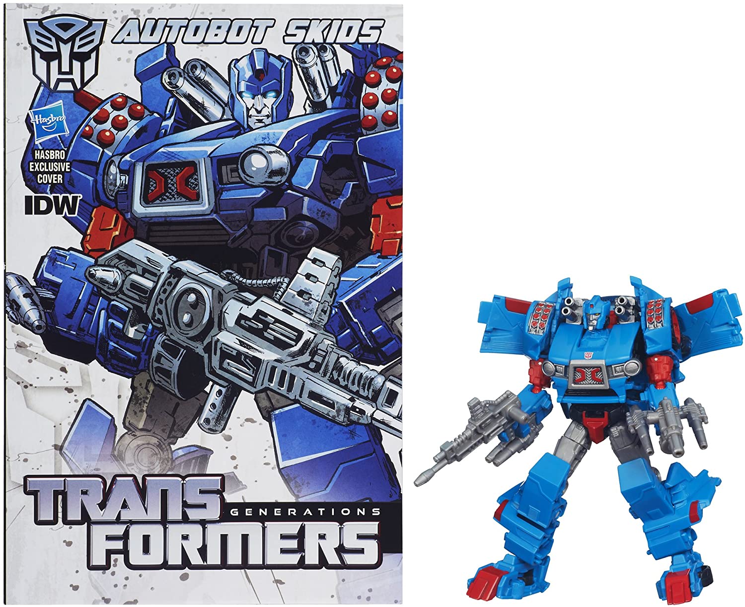 Transformers Generations - Thrilling 30: Deluxe - Autobot Skids
