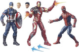 Marvel Legends : Captain America - Civil War : 3 - Pack (Spider-Man, Captain America & , Iron Man )