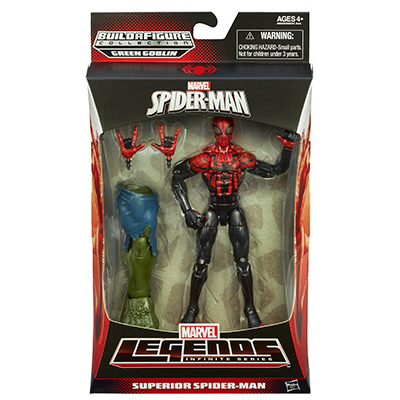 Marvel Legends: Spider-Man (Green Goblin BAF) - The Superior Spider-Man