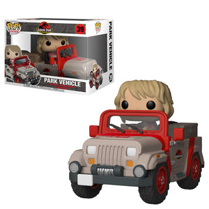 Funko POP! Rides: Jurassic Park - Park Vehicle with Ellie Sattler [#39]