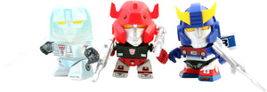 The Loyal Subjects SDCC Exclusive  3" Vinyl Figures  Transformers : Smokescreen, Invisible Mirage and G2 Sideswipe