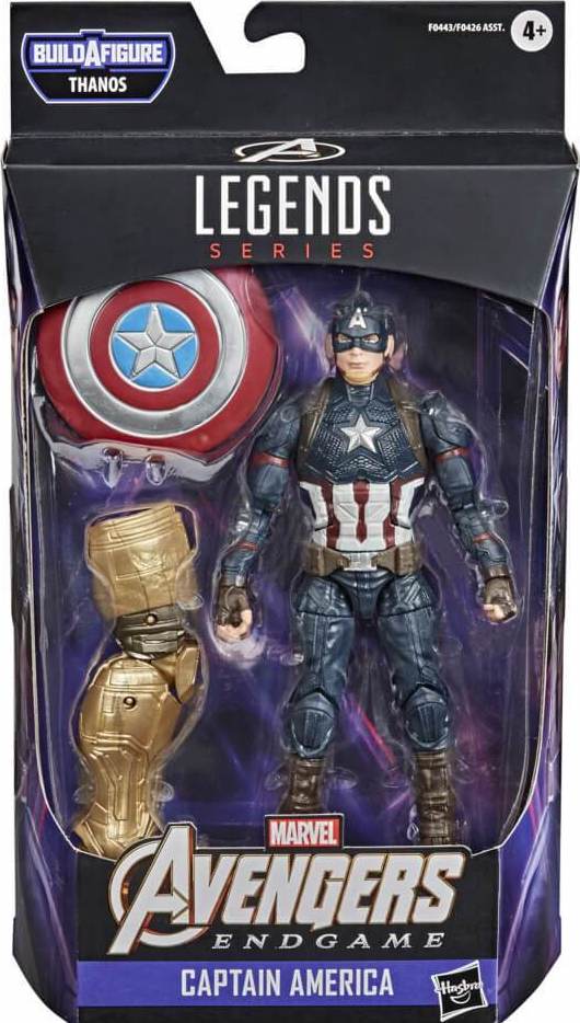 Marvel Legends: Avengers: Endgame (Thanos BAF) - Captain America (International Version)