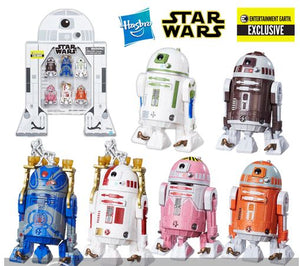 Star Wars The Black Series 3 3/4-Inch Action Figures : Astromech Droids 6-Pack