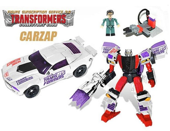 Transformers Figure Subscription Series 3: Deluxe - Carzap with KRE-O set