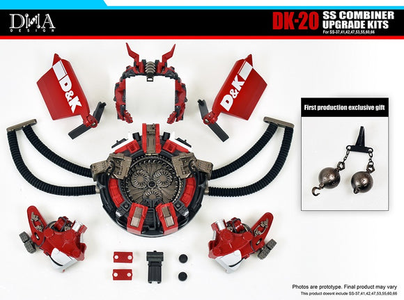 Transformers Third Party: DNA DESIGN - DK-20 Studio Series SS Combiner Upgrade Kit (with First Production Bonus)