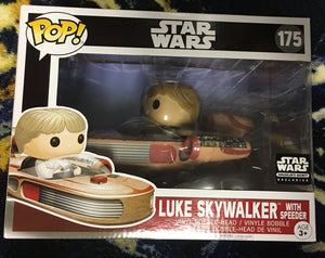 Funko POP! Rides - Star Wars Exclusive : Luke Skywalker with Landspeeder [#175]